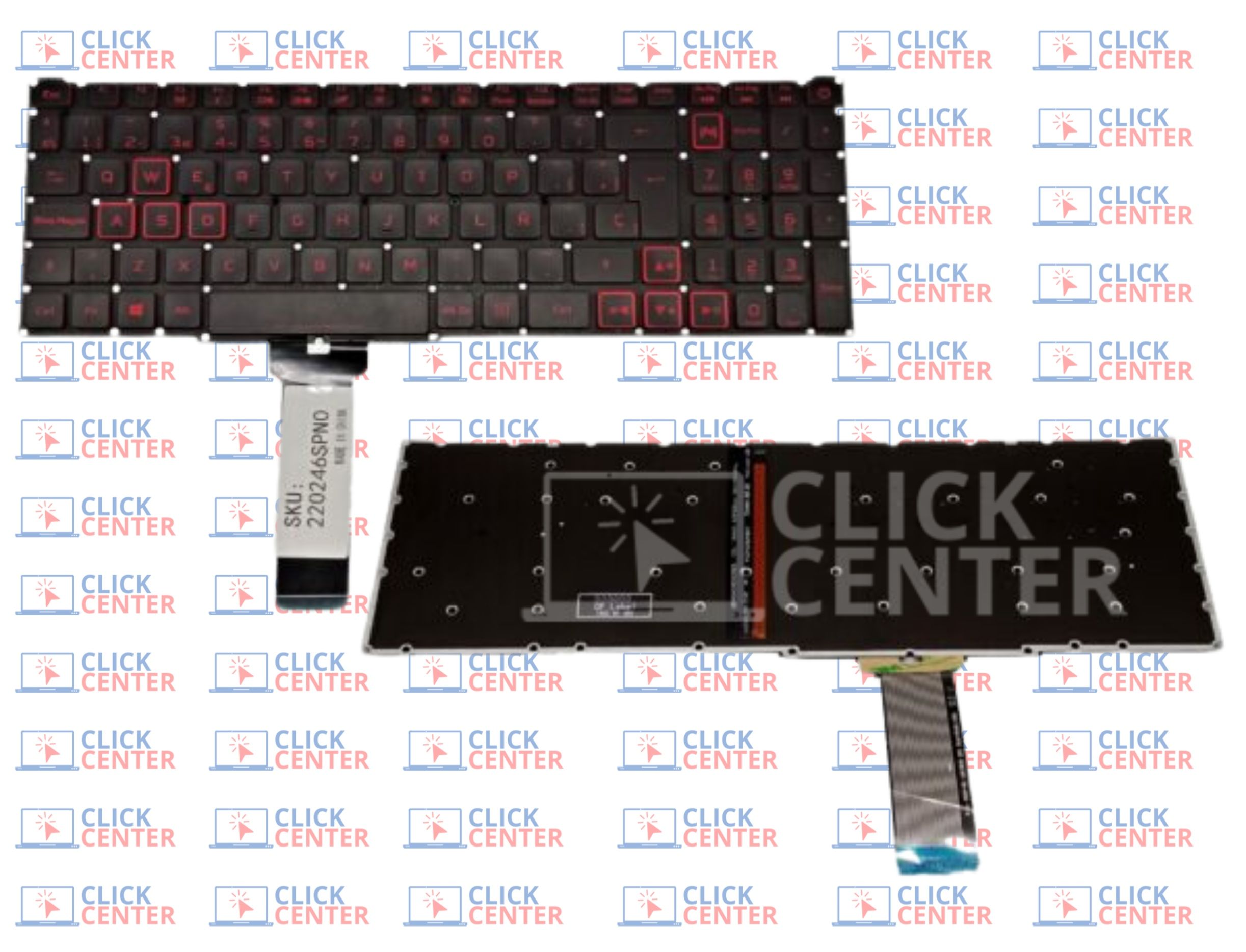 TECLADO ACER AN515-54 ESPAÑOL NEGRO RETROILUMINADO – Click Center