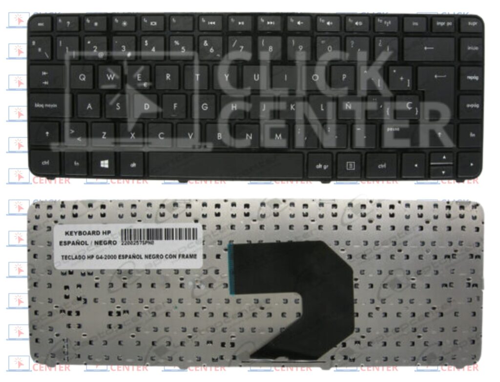 Teclado Hp G4 2000 EspaÑol Negro Con Frame Click Center 3902