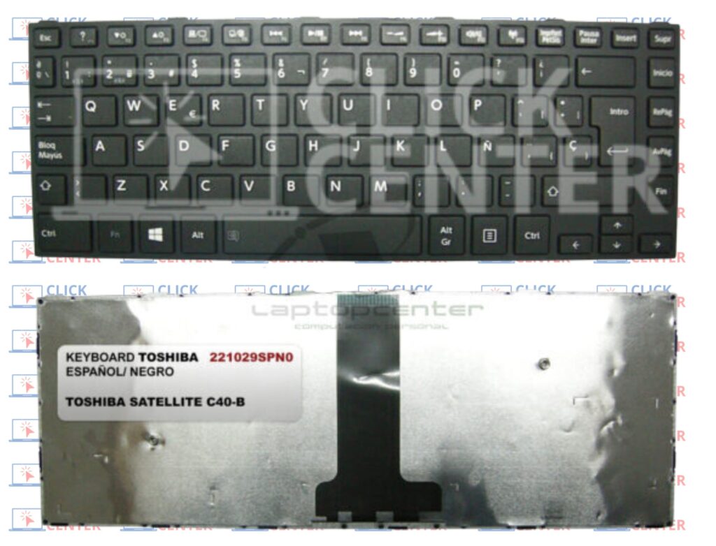Ersatz-Tastatur Für Toshiba Satellite C40 – UK-Layout, Schwarz, Einfach Zu Installieren